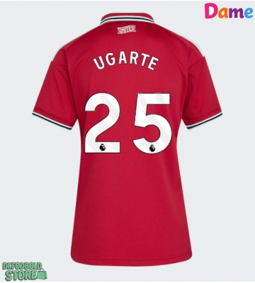 Manchester United Manuel Ugarte #25 Replika Hjemmebanetrøje Dame 2026-27 Kortærmet